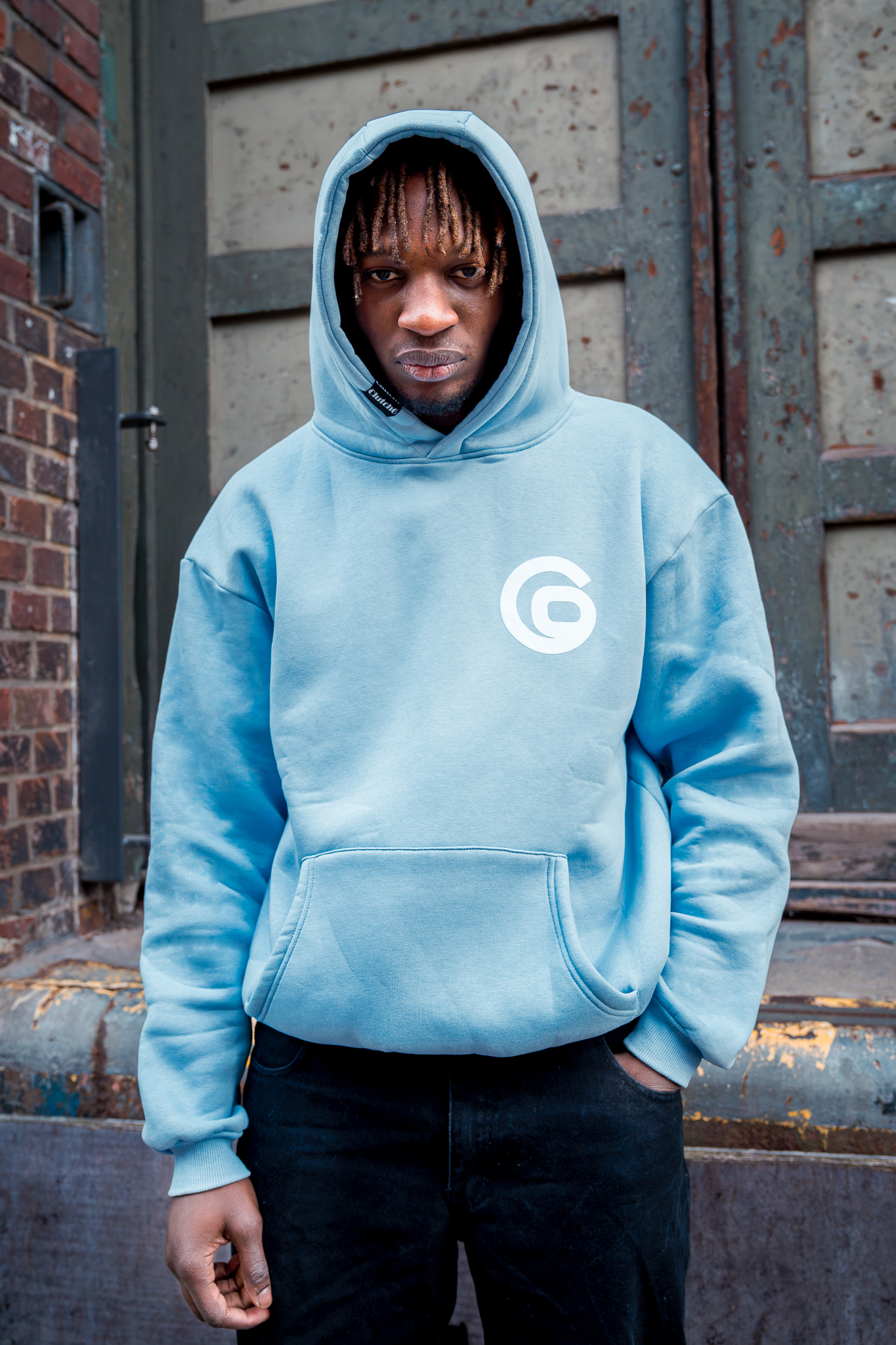 Clutch Hoodie Blue-Ice